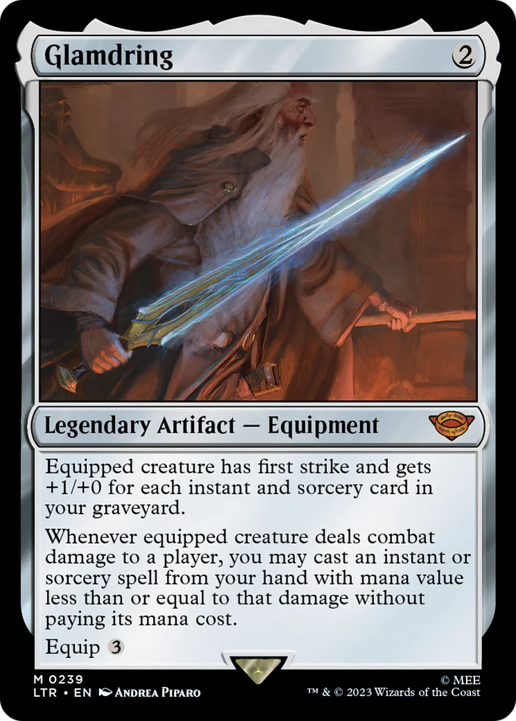 Glamdring (LTR-239) - The Lord of the Rings: Tales of Middle-earth [Mythic]