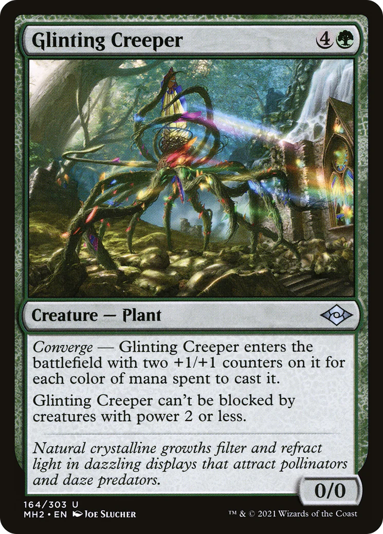 Glinting Creeper (MH2-164) - Modern Horizons 2 [Uncommon]