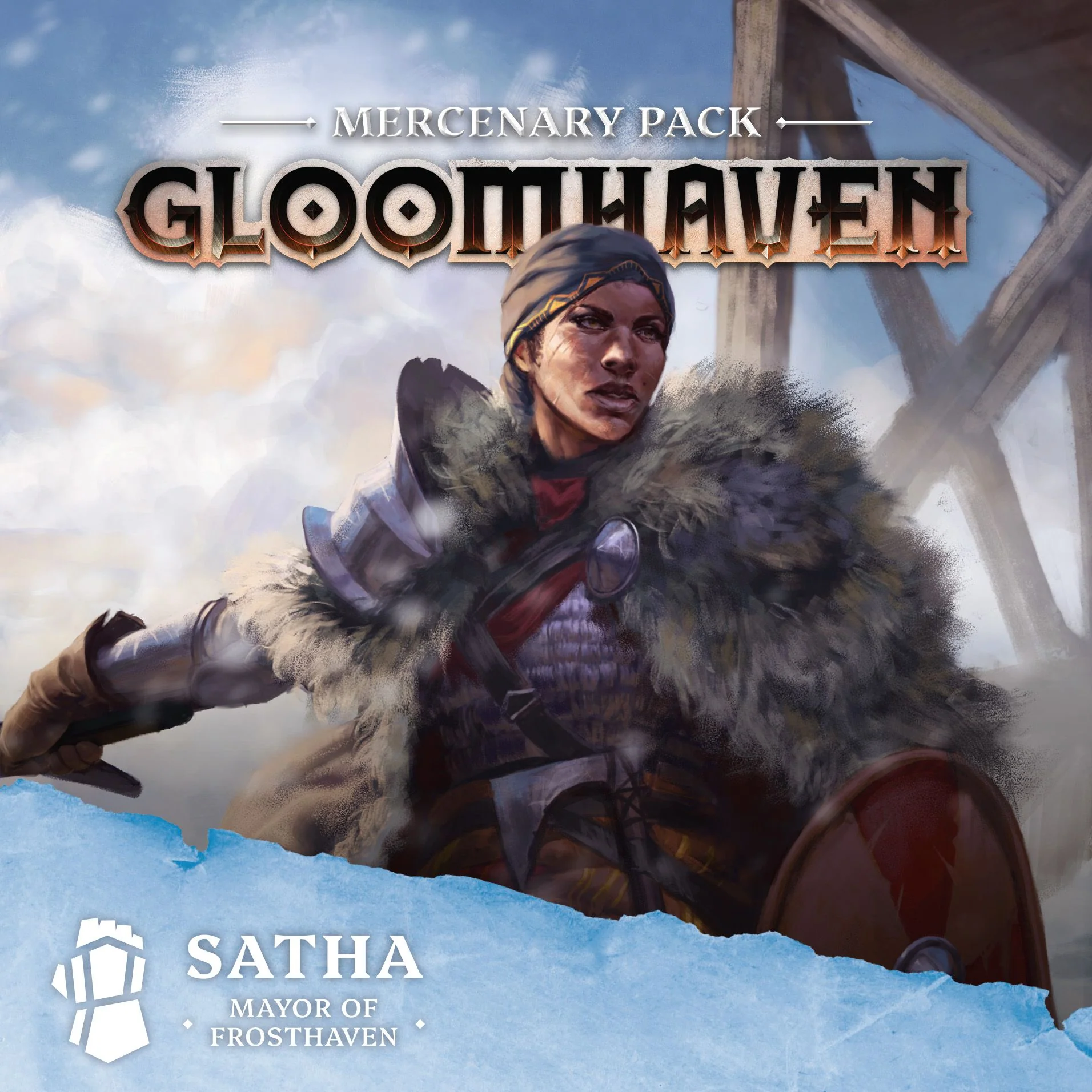 Gloomhaven: Mercenary Pack – Satha, Mayor of Frosthaven *PRE-ORDER*