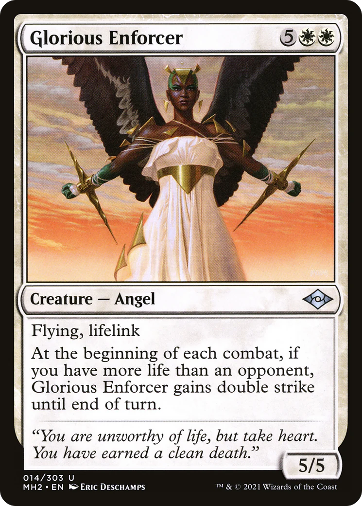 Glorious Enforcer (MH2-014) - Modern Horizons 2 [Uncommon]