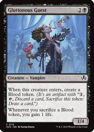 Gluttonous Guest (INR-112) - Innistrad Remastered [Common]