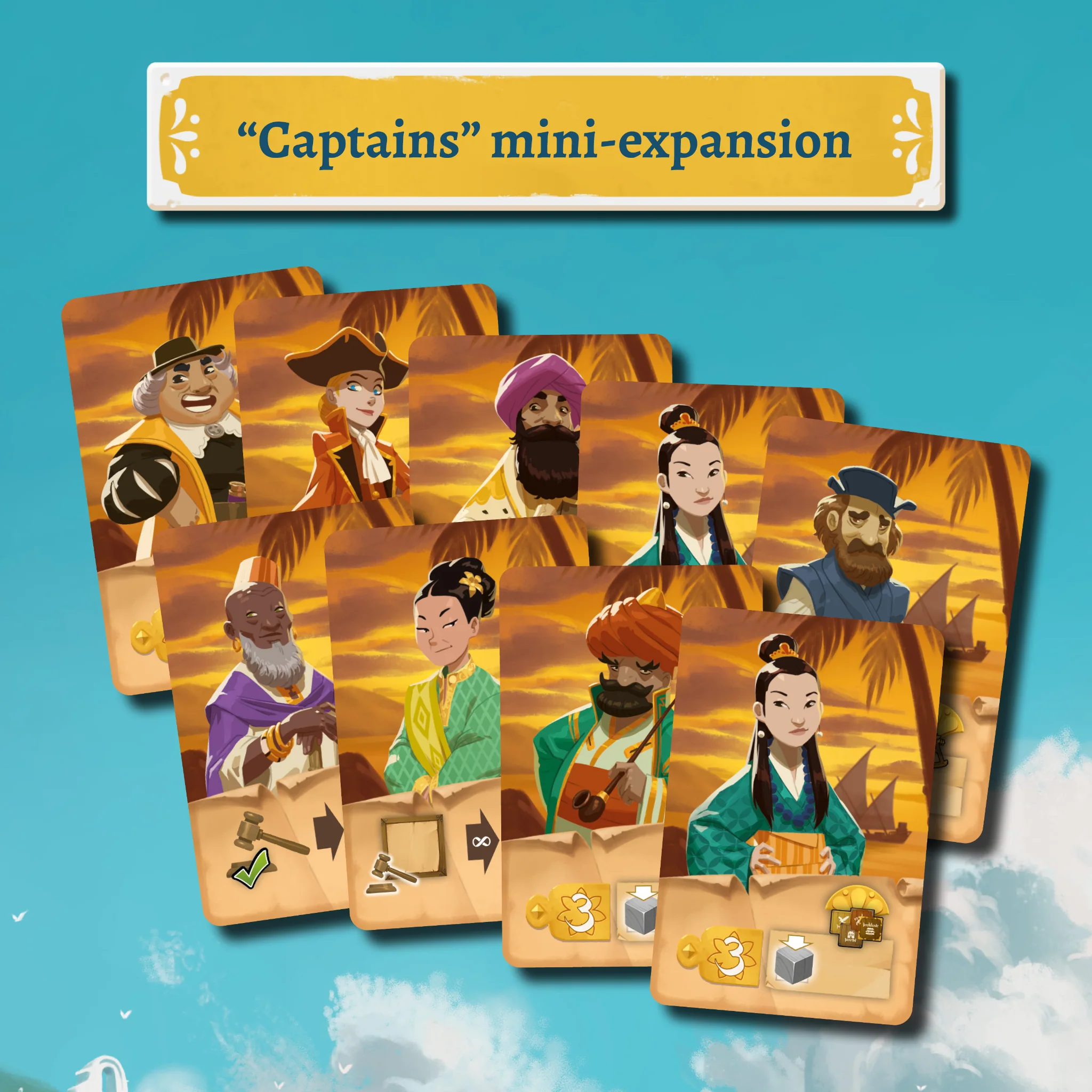 Goa "Captains" Mini-Expansion *PRE-ORDER*