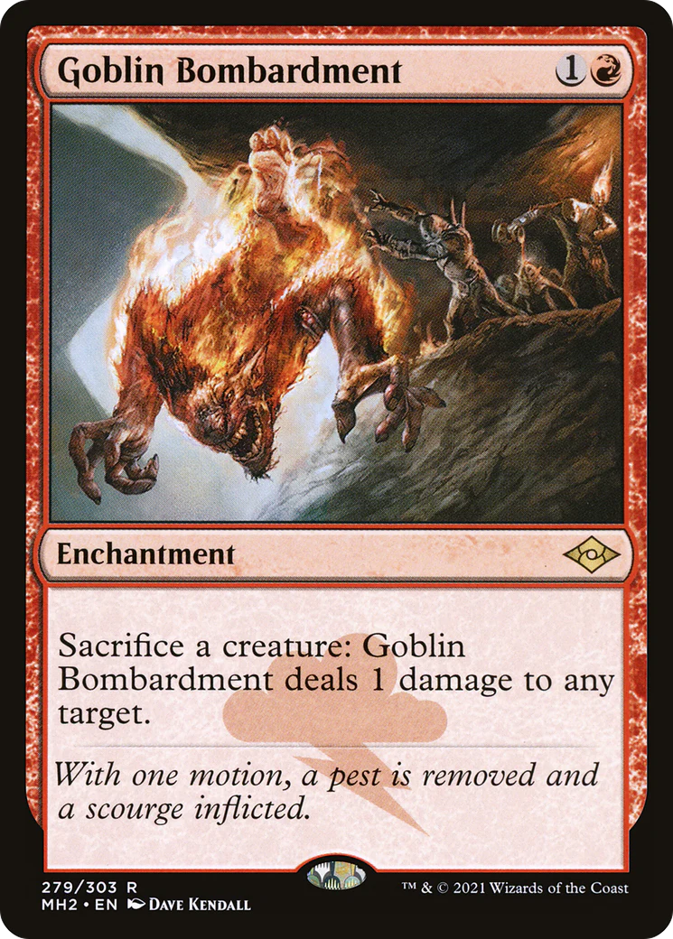 Goblin Bombardment (MH2-279) - Modern Horizons 2 Foil [Rare]