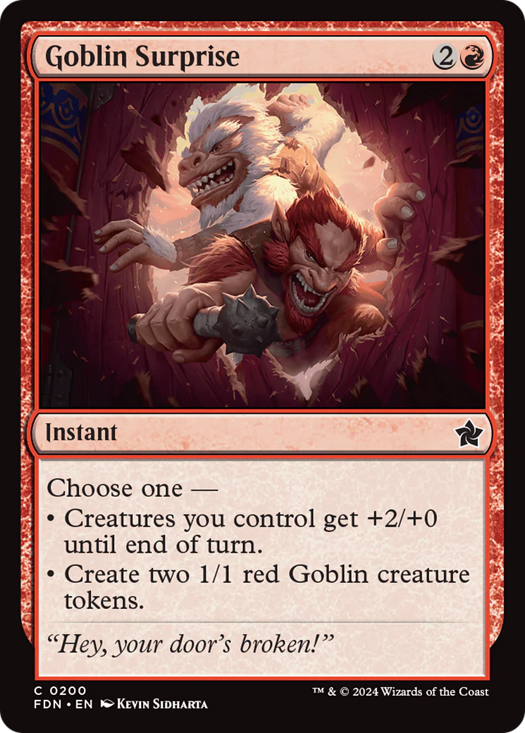 Goblin Surprise (FDN-200) - Foundations [Common]
