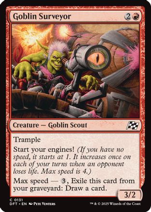 Goblin Surveyor (DFT-131) - Aetherdrift [Common]