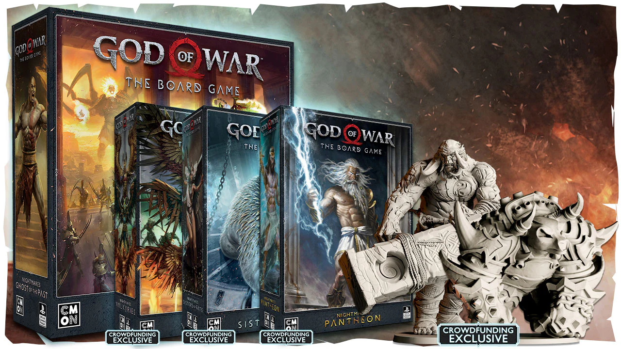 God of War: The Board Game (Demgod + Godhood Add-Ons Bundle) *PRE-ORDER* - Image 2