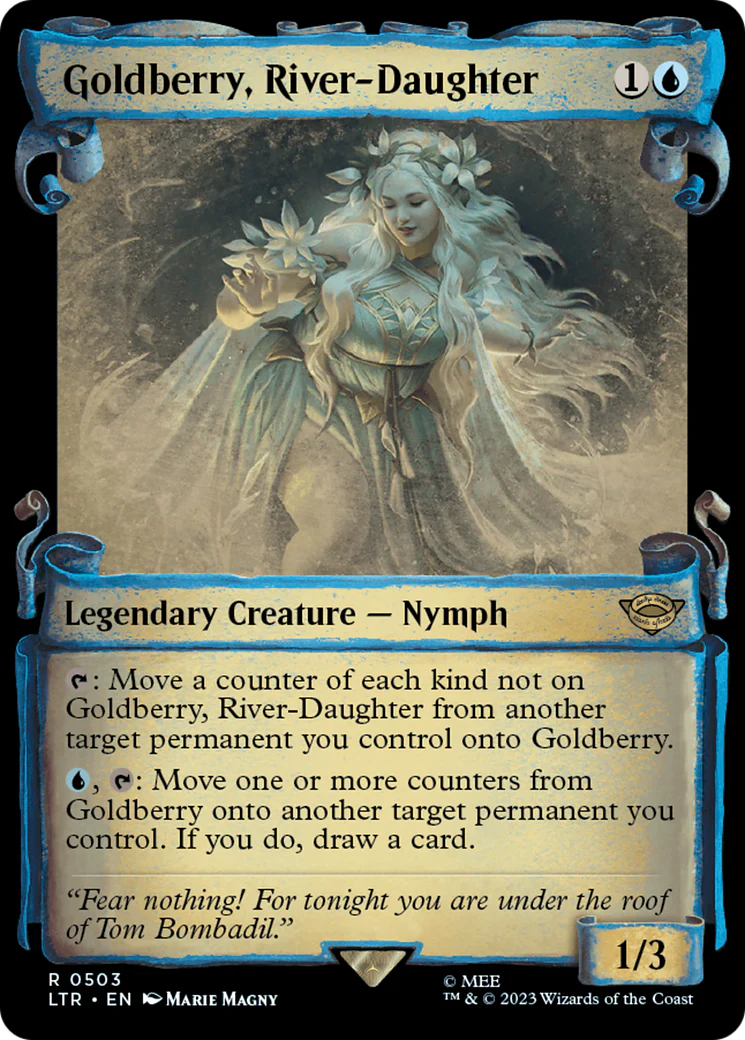 Goldberry, River-Daughter (LTR-503) - The Lord of the Rings: Tales of Middle-earth: (Showcase) Scroll [Rare]