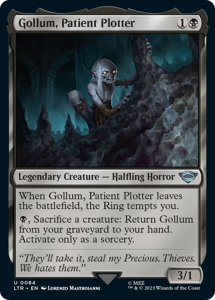 Gollum, Patient Plotter (LTR-084) - The Lord of the Rings: Tales of Middle-earth [Uncommon]