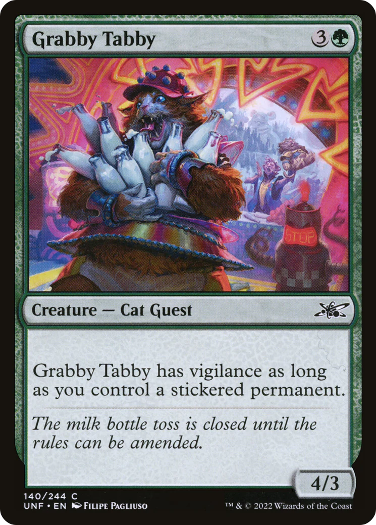 Grabby Tabby (UNF-140) - Unfinity [Common]