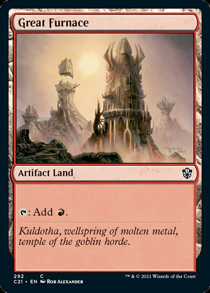 Great Furnace (C21-292) - Commander 2021 [Common]