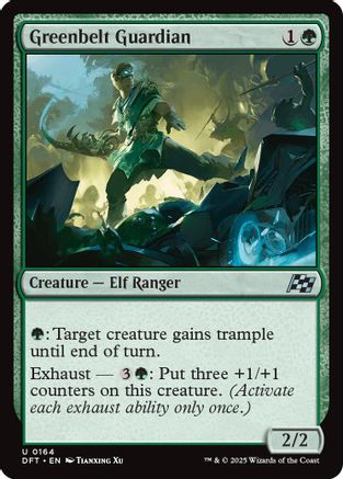 Greenbelt Guardian (DFT-164) - Aetherdrift [Uncommon]
