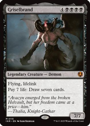 Griselbrand (INR-115) - Innistrad Remastered [Mythic]
