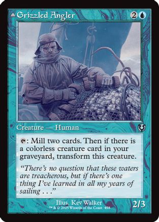Grizzled Angler (Retro Frame) (INR-458) - Innistrad Remastered Foil [Uncommon]