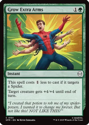 Grow Extra Arms (SPM-101) - Marvel's Spider-Man Foil [Common]