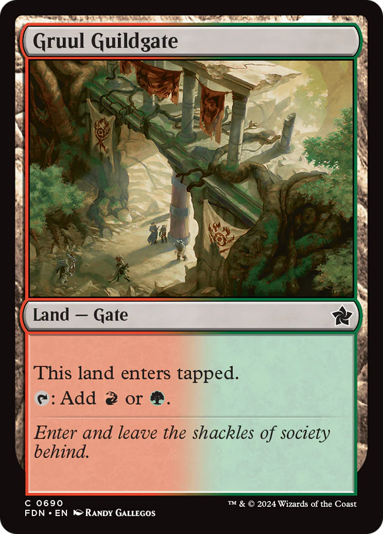 Gruul Guildgate (FDN-690) - Foundations [Common]