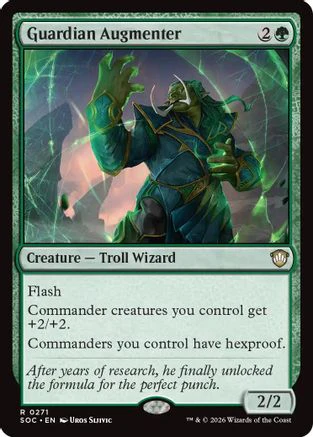 Guardian Augmenter (SOC-271) - Commander: Secrets of Strixhaven [Rare]