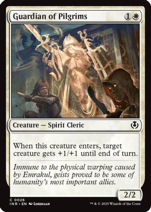 Guardian of Pilgrims (INR-026) - Innistrad Remastered Foil [Common]