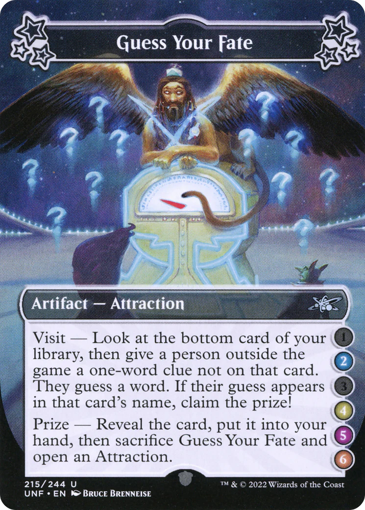Guess Your Fate (UNF-215C) - Unfinity [Uncommon]