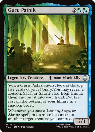 Guru Pathik (TLA-223) - Avatar: The Last Airbender [Uncommon]