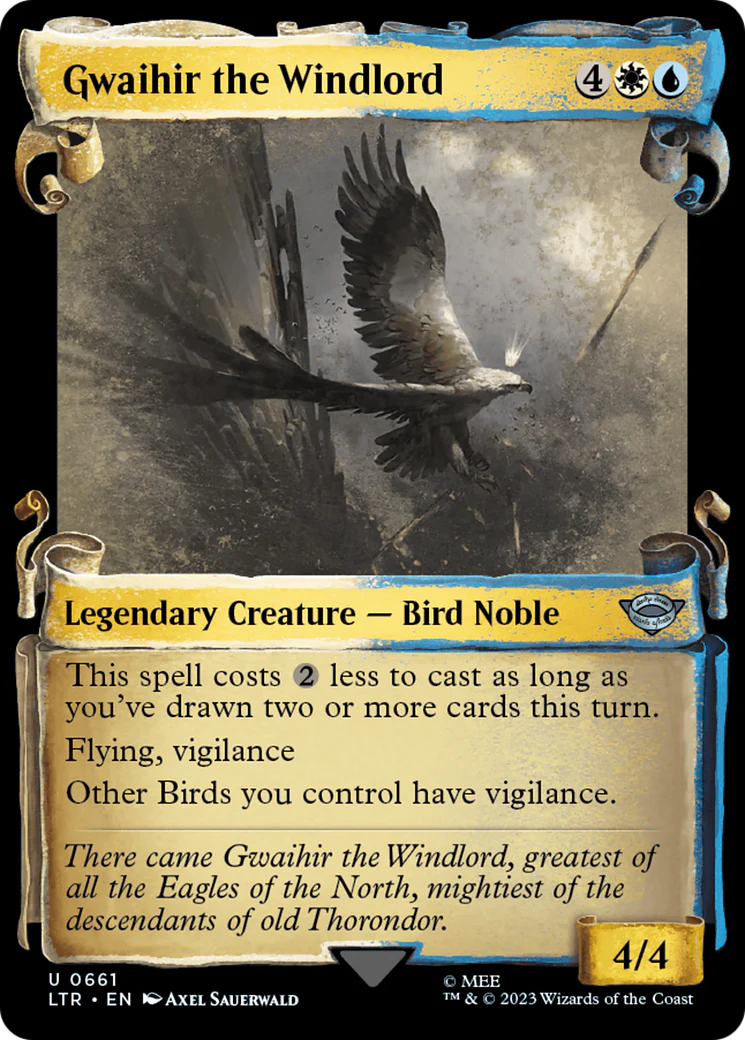 Gwaihir the Windlord (LTR-661) - The Lord of the Rings: Tales of Middle-earth: (Showcase) Scroll [Uncommon]
