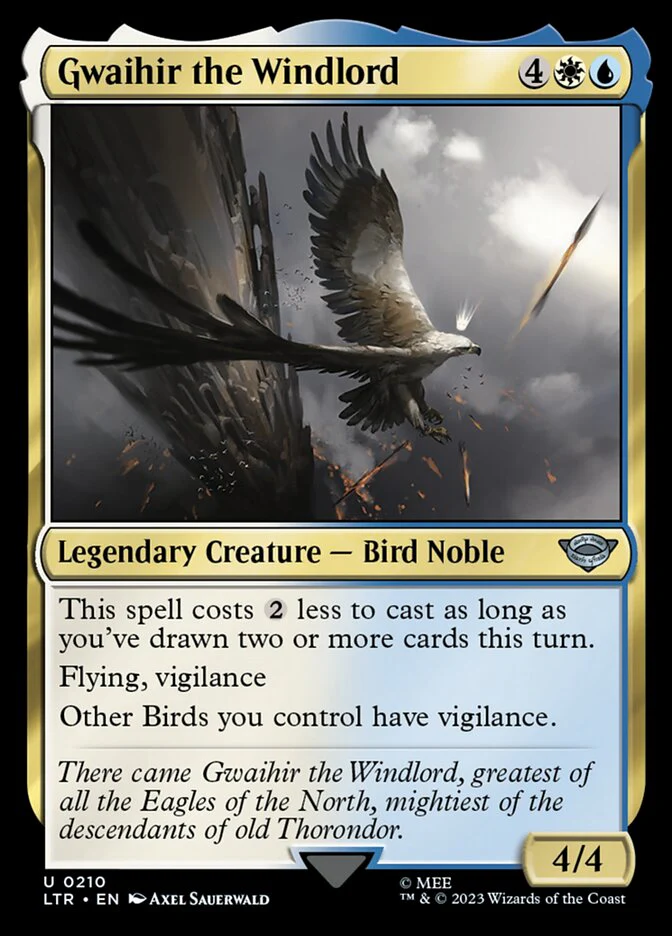 Gwaihir the Windlord (LTR-210) - The Lord of the Rings: Tales of Middle-earth [Uncommon]