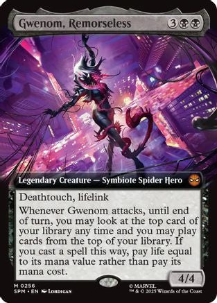 Gwenom, Remorseless (Extended Art) (SPM-256) - Marvel's Spider-Man [Mythic]