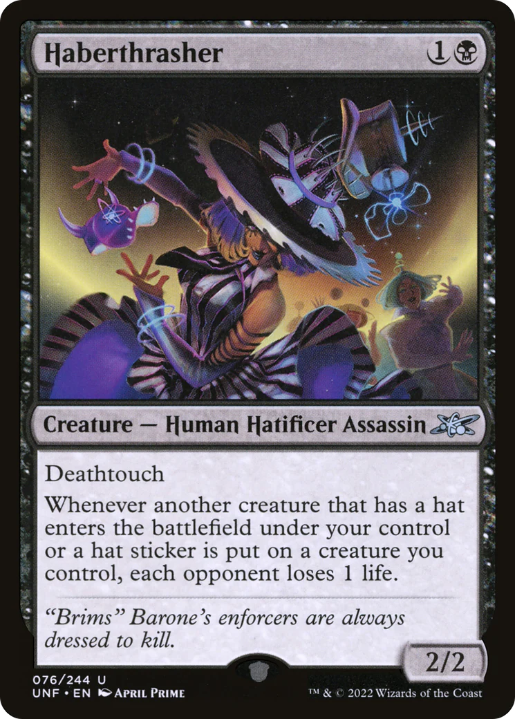 Haberthrasher (UNF-076) - Unfinity [Uncommon]