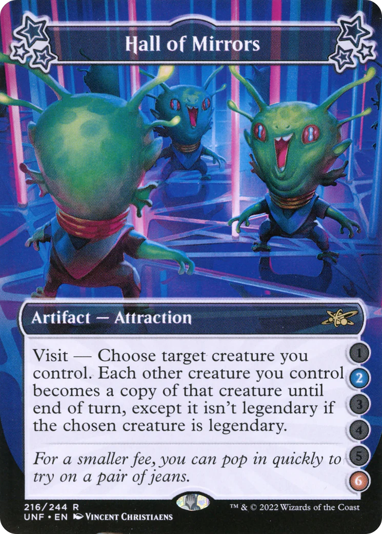 Hall of Mirrors (UNF-216A) - Unfinity Foil [Rare]