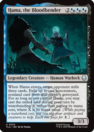 Hama, the Bloodbender (TLA-224) - Avatar: The Last Airbender Foil [Uncommon]
