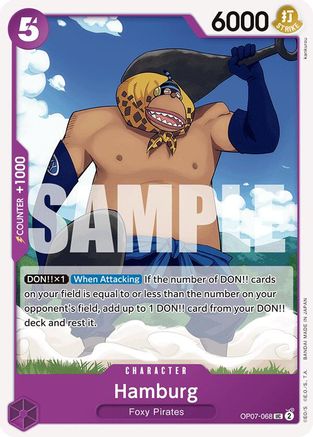 Hamburg (OP07-068) - 500 Years in the Future  [Uncommon]