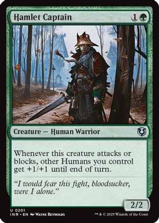 Hamlet Captain (INR-201) - Innistrad Remastered Foil [Uncommon]