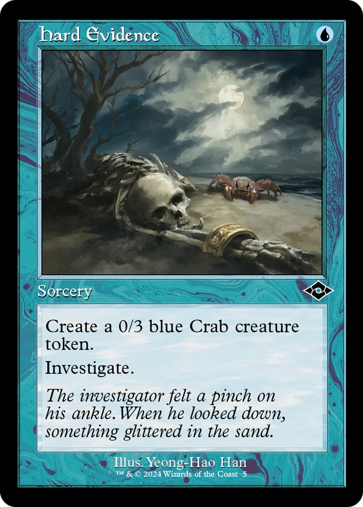 Hard Evidence (H2R-005) - Modern Horizons 2 Timeshifts Foil [Common]