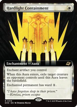 Hardlight Containment (Extended Art) (EOE-319) - Edge of Eternities [Rare]