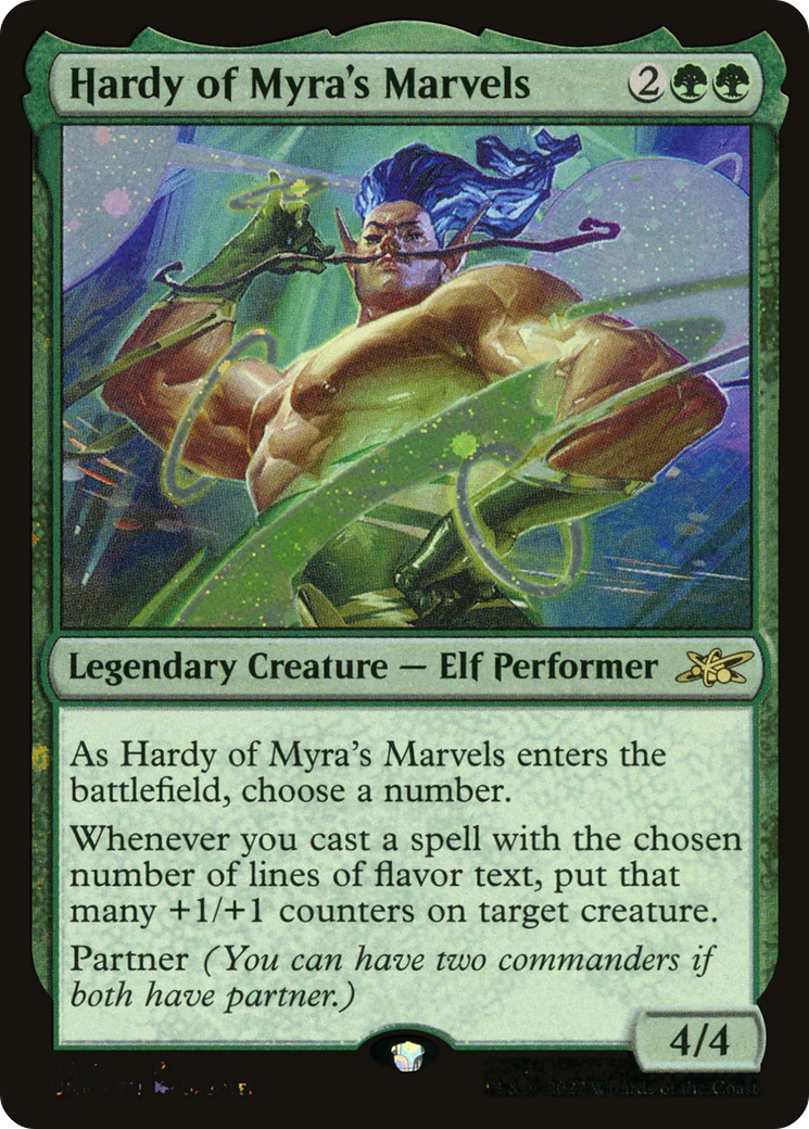 Hardy of Myra's Marvels (UNF-427) - Unfinity Galaxy Foil [Rare]