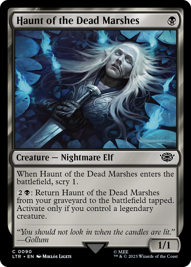 Haunt of the Dead Marshes (LTR-090) - The Lord of the Rings: Tales of Middle-earth [Common]