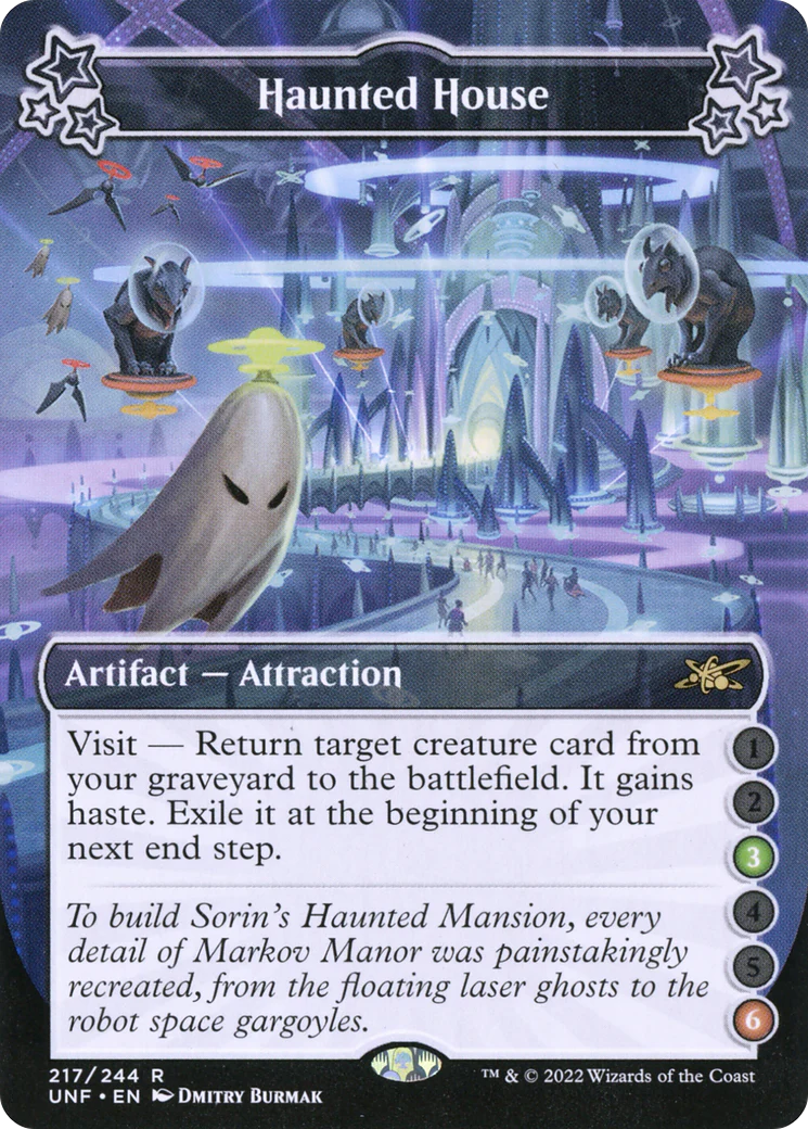 Haunted House (UNF-217A) - Unfinity Foil [Rare]