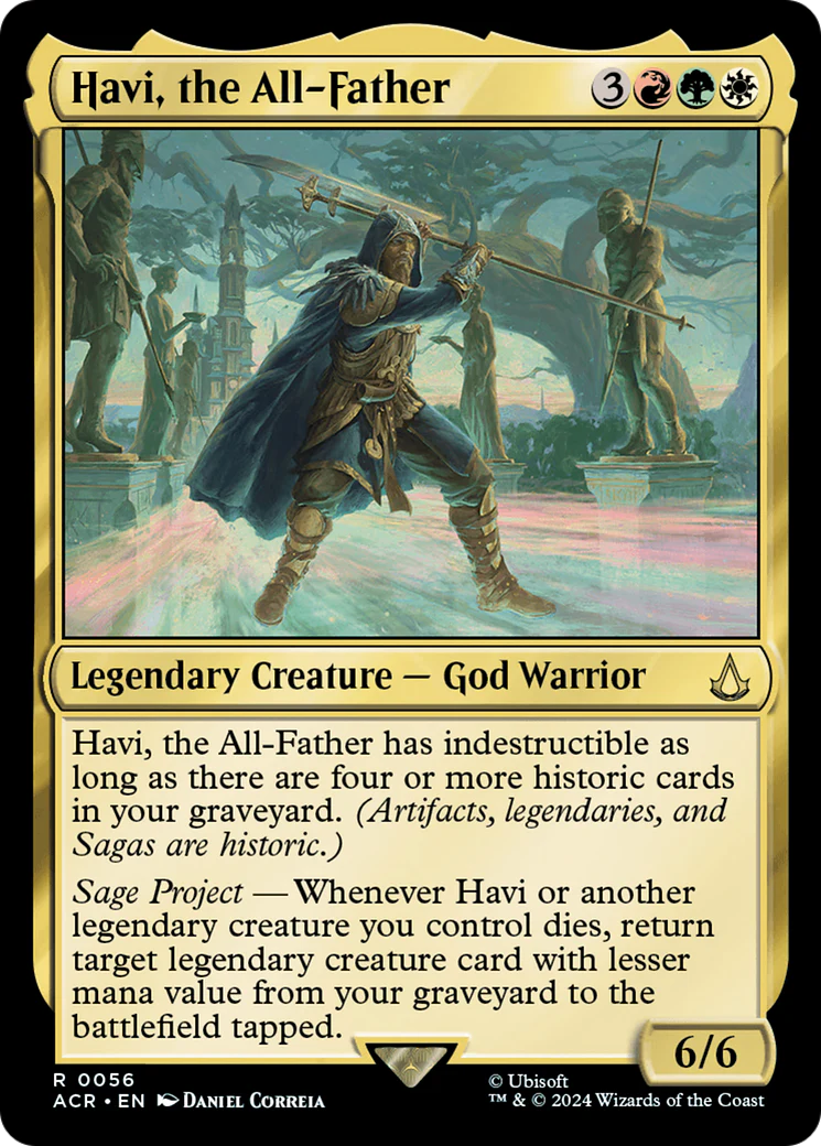 Havi, the All-Father (ACR-056) - Assassin's Creed [Rare]