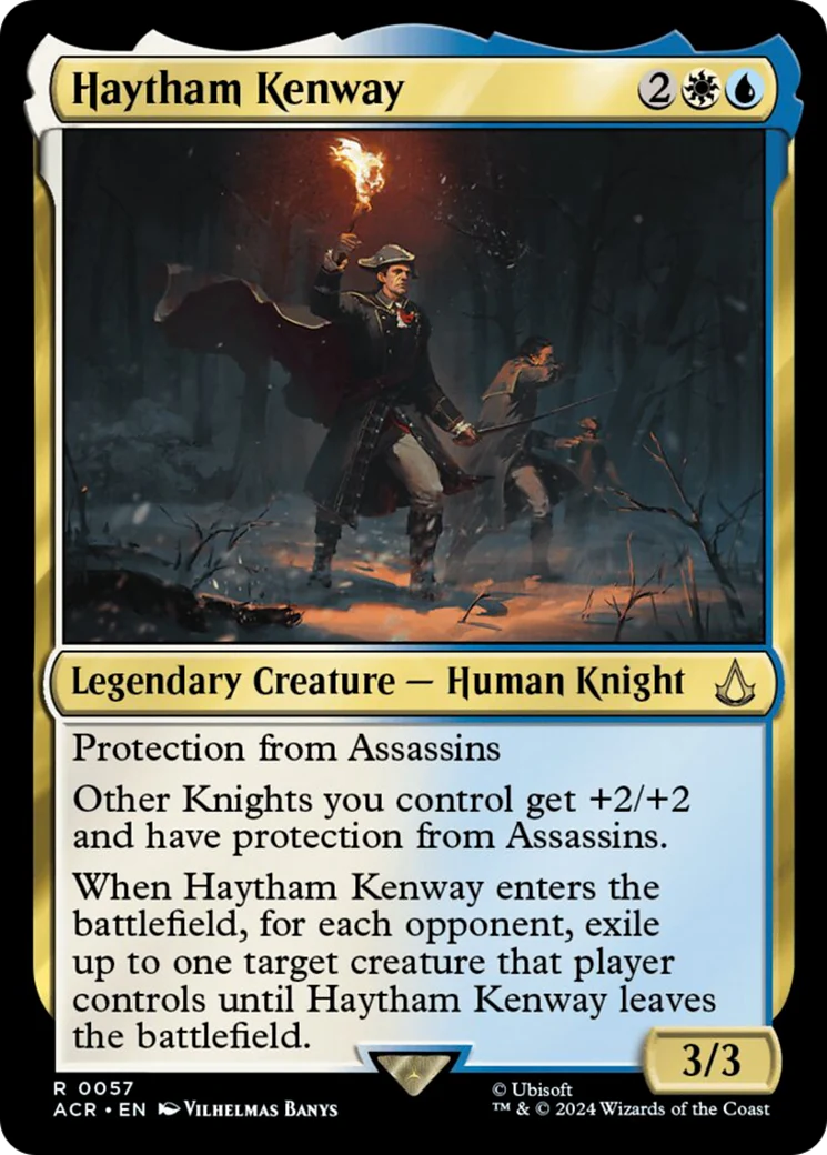Haytham Kenway (ACR-057) - Assassin's Creed Foil [Rare]
