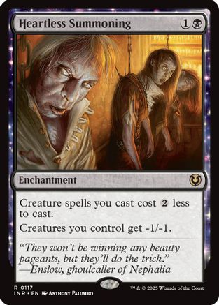 Heartless Summoning (INR-117) - Innistrad Remastered Foil [Rare]