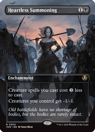 Heartless Summoning (Borderless) (INR-309) - Innistrad Remastered [Rare]