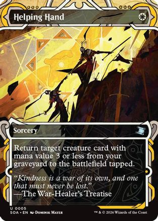 Helping Hand (SOA-005) - Secrets of Strixhaven: Mystical Archive [Uncommon]