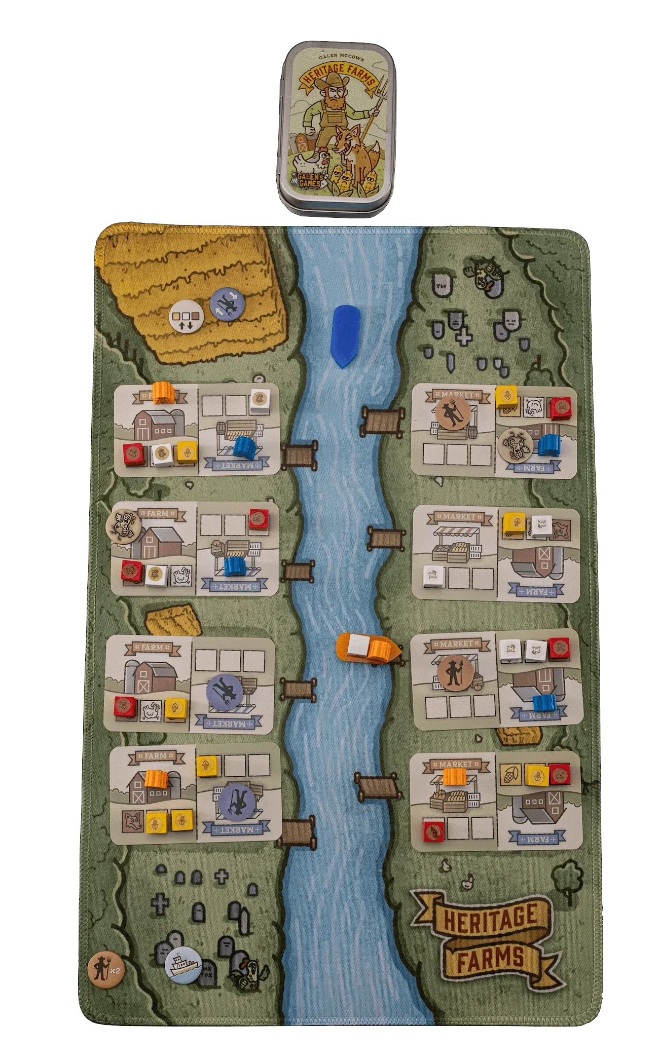 Heritage Farms // Verdant Arizona Strategy Playmat - Image 2