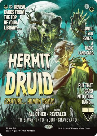 Hermit Druid (Showcase) (INR-488) - Innistrad Remastered [Rare]