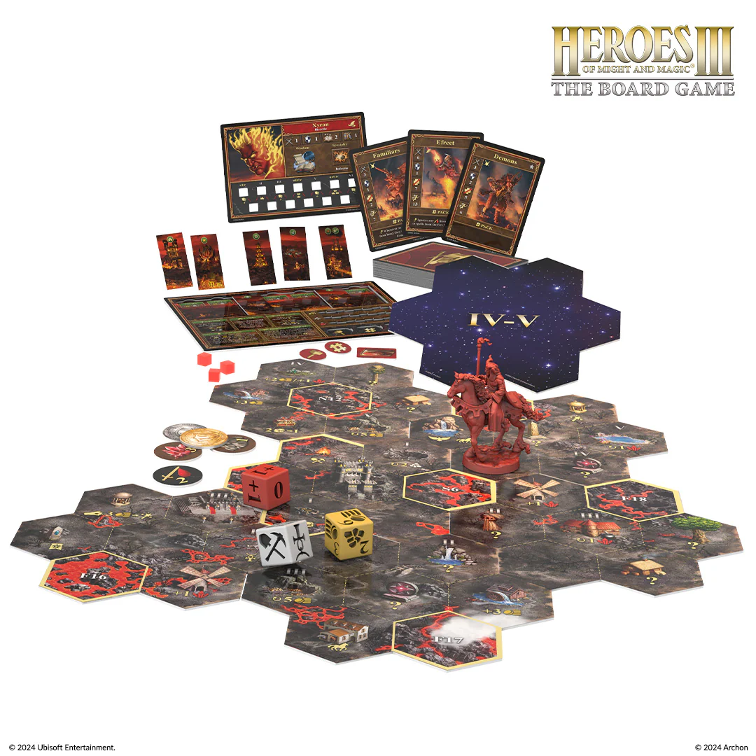 Heroes of Might & Magic III: The Board Game – Inferno Expansion - Image 2