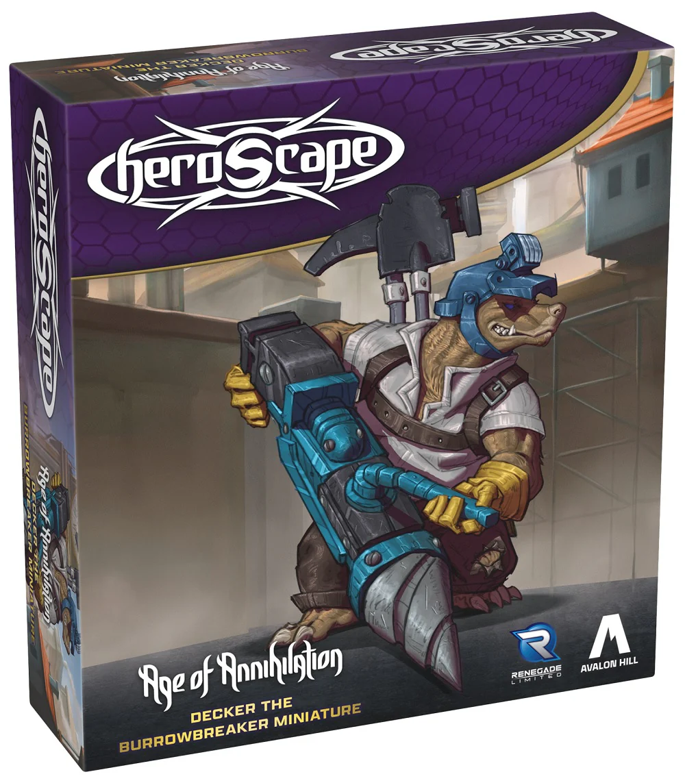 Heroscape: Decker the Burrowbreaker (Unpainted) *PRE-ORDER*