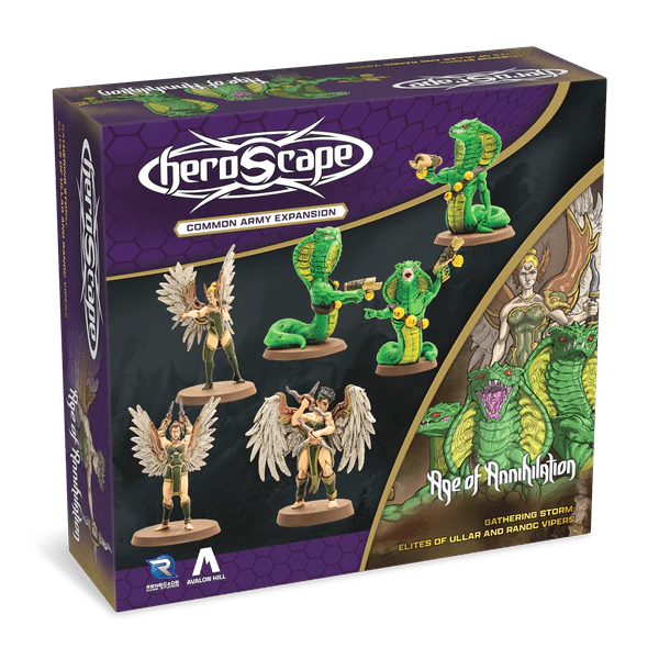 Heroscape: Elites of Ullar & Ranoc Vipers Common Army Expansion