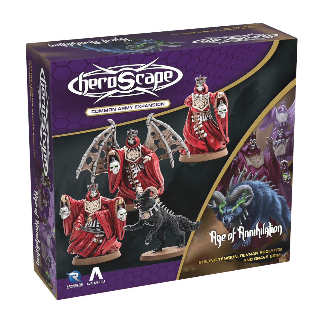 Heroscape: Revnan Acolytes & Grave Grim Common Army Expansion (Unpainted)