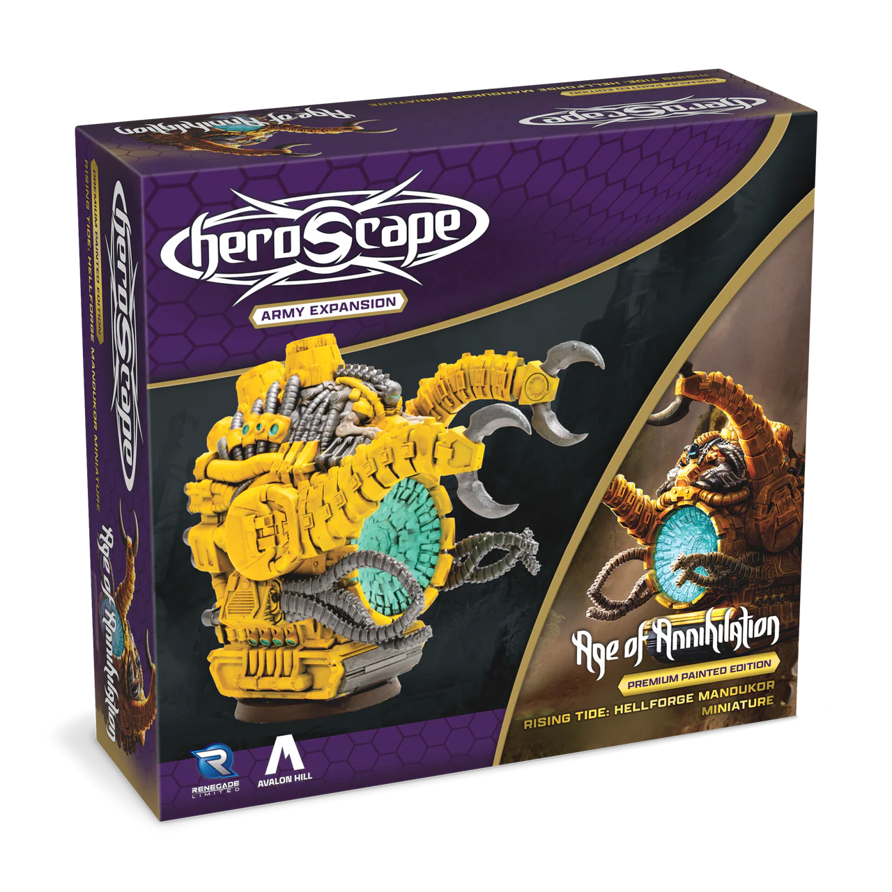 Heroscape: Rising Tide – Hellforge Mandukor Army Expansion (Standard Edition)