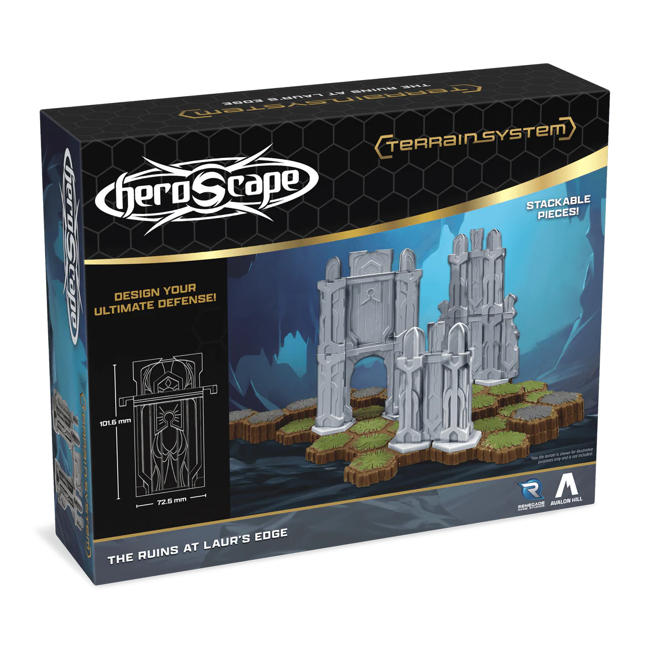Heroscape: The Ruins at Laur's Edge Terrain Expansion