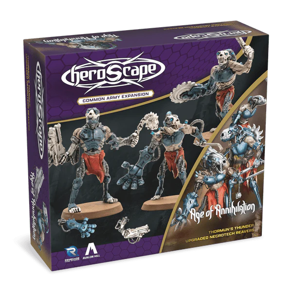 Heroscape: Upgraded Necrotech Reavers Common Army Expansion *PRE-ORDER*